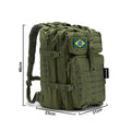 Mochila Tática Militar, Impermeável, 50L, Esportes, Acampamento, Caminhada, Trekking, Pesca, Caça, Assalto